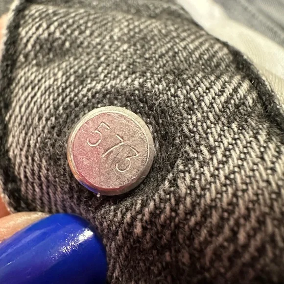 VTG Levi’s 573 Jeans 900 Series Sz14 Silver Tab High Rise Grey Mom Jeans 80s 90s - Picture 6 of 16